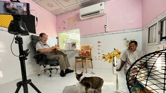 Hậu trường quay tiếng trung! Thăm chị Đại và bưởi