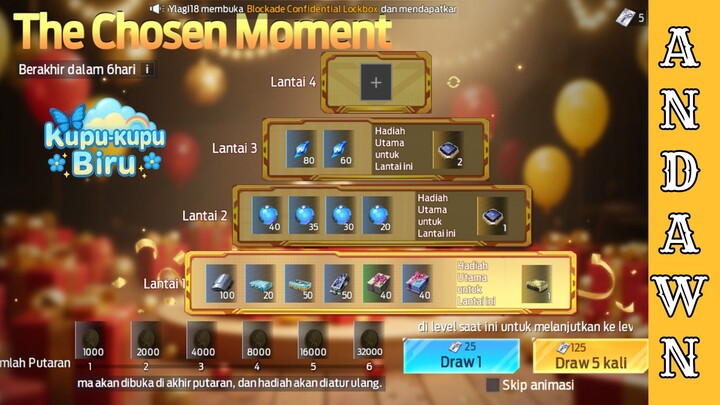 🔵 UNDAWN 🔵 | Event The Chosen Moment |