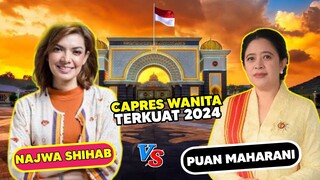 CAPRES WANITA TERKUAT RI! Ini 7 Perbandingan Karir, Popularitas dan Politik Najwa Shihab vs Puan