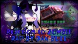 Reaction to ZOMBIE RAP By Dan Bull - Minecraft Myths {Herobrine x Lilith} - Gacha Club