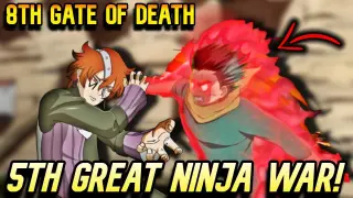 8TH GATE OF DEATH GAGAMITIN NI ROCK LEE VS TEN TAILS ARMY SA 5TH GREAT NINJA WAR? | Boruto Manga