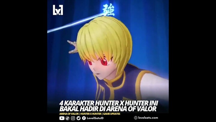 4 Karakter Hunter x Hunter Ini Bakal Hadir di Arena of Valor