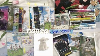 unboxing manga| blue flag, gửi em người bất tử,.. • September 🎧 atj