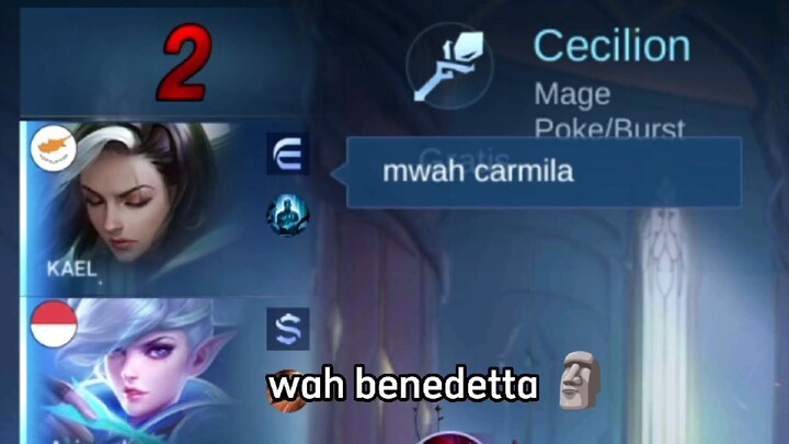 seketika rebutan carmila semua 🗿🗿