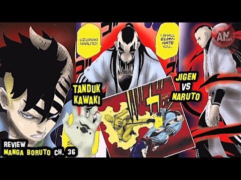 TANDUK KAWAKI | Jigen Tantang Naruto | Review Boruto 36