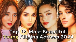 Top 15 Most Beautiful YOUNG Filipina Actress 2024