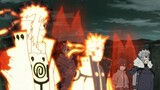 Naruto and Sasuke vs Obito | Sage Mode vs Ten Tails Jinchuriki - PART I (Eng Sub)