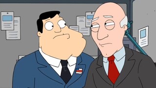 American Dad: When faced with something that is under his control, Dad chooses to escape!