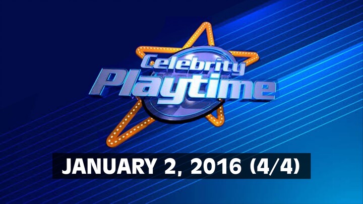 Celebrity Playtime (4/4) | January 2, 2016 | ALLTV HD