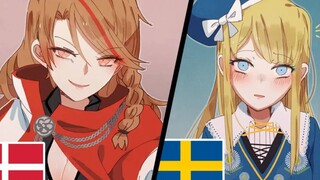 🇩🇰الدنماركي المتسلط ينتصر على زوجته السويدية الجميلة🇸🇪