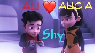 Ejen Ali X Alicia {AMV} - Shy