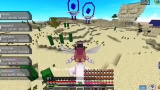 MINECRAFT PIXELMON _ TẬP 25 _ LỘC THỬ SỨC MẠNH ĐỘI HÌNH TOÀN POKEMON HỆ RỒNGTÌM