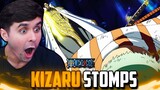 "KIZARU'S STOMPING THE STRAW HATS" One Piece Ep. 402, 403 Live Reaction!