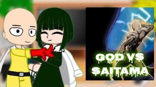 OPM react to Saitama VS God ❗ MANGA SPOILER ❗ part 3/? -Tolkin-