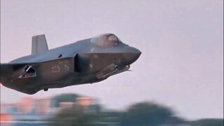 Spectacular footage of fighter jets.