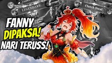 FANNY TRY HARD DIPAKSA NARI TERUSS!! CAPEKK🥵