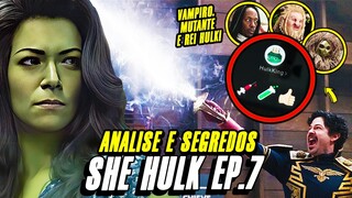 IGUAL DEADPOOL! SHE HULK EP. 7 DETALHADO: ABOMINÁVEL, VAMPIRO, BLADE, O MUTANTE E O LIDER REI HULK