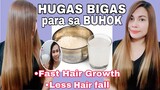 HUGAS BIGAS or RICE WATER para sa Natural MABILIS NA PAG HABA NG BUHOK at Less Hair Fall