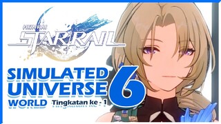 Tips Simulated Universe world 6 Tingkatan 1 Cocolia & Bronya I Honkai Star Rail Indonesia I