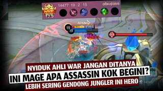 Ini MAGE PALING AHLI NYULIK HERO DAMAGE LAWAN, Tanpa Khawatir Mati | Mobile Legends