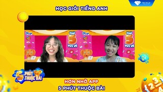 Lam Giang học giỏi tiếng Anh hơn nhờ App 5 Phút Thuộc Bài | Nguyễn Phùng Phong