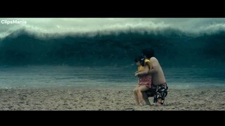 biggest tsunami scene!!