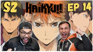 STILL GROWING!! | Episode #14 Season #2 | Haikyuu!! Live Reaction & Review!!