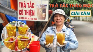 Có một không hai hàng TRÀ TẮC THẢO MỘC giải cảm bán rẻ như cho ở Sài Gòn | Địa điểm ăn uống