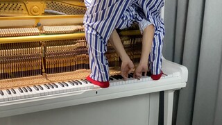 到底是谁跟我说弹钢琴的人都很优雅的