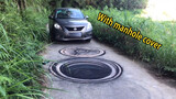 When I Drew a Manhole on the Road