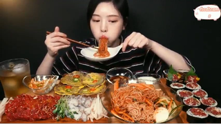 Gỏi bò sống, mì lạnh trộn, bánh xèo thịt phần 2 #anngonmoingay
