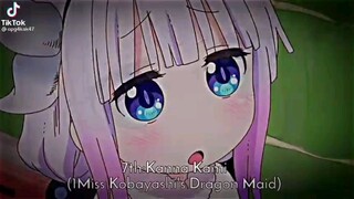 top 7 cut voice anime