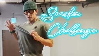 Rain and Jung Ji-hoon - Smoke Challenge | The terminator is here! Rain is indeed the king of dance, 