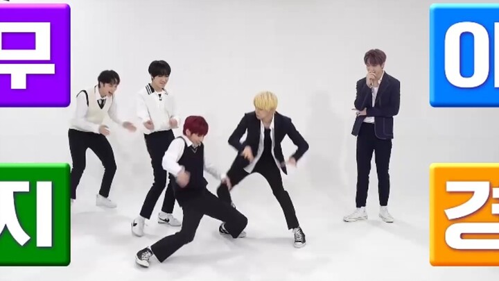 [TXT] تشوي يونغ جون: إذا كانت رقصة، فأنا أستطيع الرقص! كانغ تاي هيون: ما هي إلا رقصة، إذاً سأرقص. تش