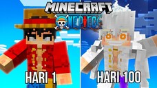 100 Hari Bertahan Hidup di Dunia Bajak Laut Minecraft Mod One Piece | Hari 1-10