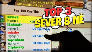 Ngọc Rồng Online - Mua Tất Cả Bùa Leo Top 3 Siêu Hạng Sever 8 !