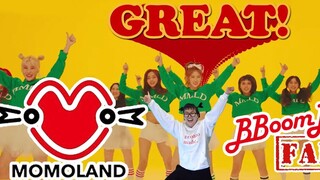 【Ky】Gerakan layar hijau yang super kocak, yuk berdansa mengikuti lagu hits MOMOLAND yang bikin otak 