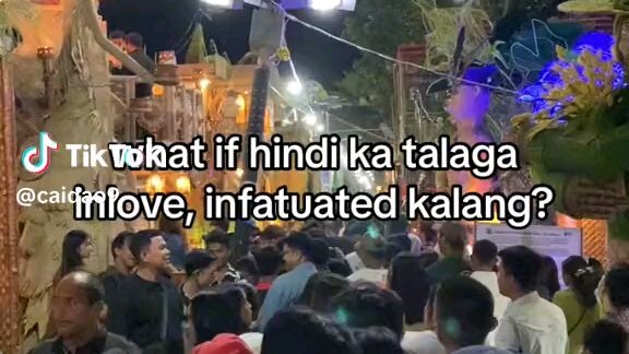 If itsbeen more than a year na, is still infatuation?