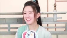 [Zhao Lusi's latest interview with "Huihuo"] She is very naughty when talking about Yang Yang! She a