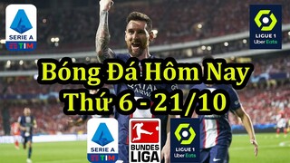 Lịch Thi Đấu Bóng Đá Hôm Nay 21/10 - Serie A & Bundesliga & Ligue 1 - Thông Tin Trận Đấu