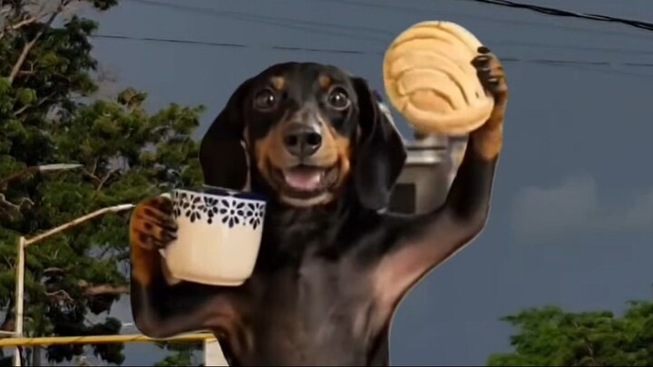 coffee with bread