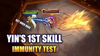 YIN HAS CC IMMUNITY | MOBILE LEGENDS