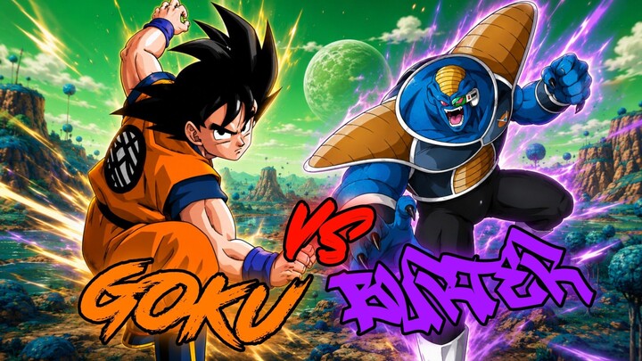 GOKU vs BURTER, Endingnya Bikin BURTER hilang😮