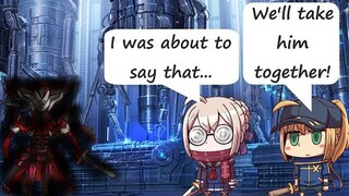 [FGO NA] MHXA Interlude 1 - 4th Battle - ft. The Mysterious Heroine Duo: X and Ecchan