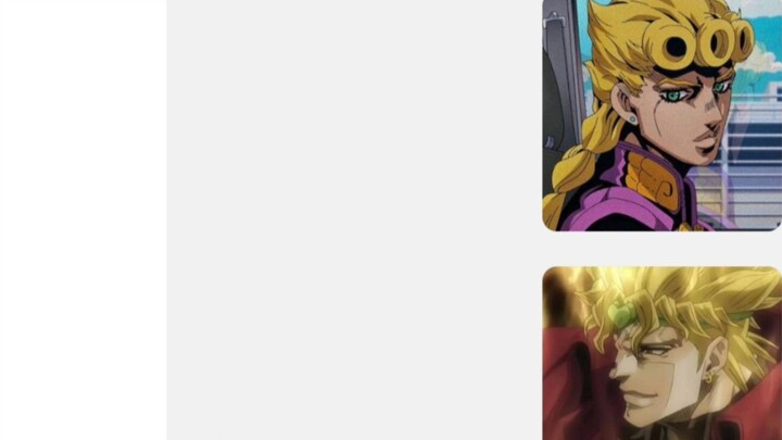 What will happen if you ask your friends who have never watched Jojo to guess the relationship betwe