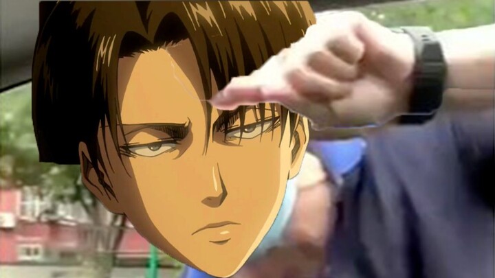 When the captain knew that Eren could change Eldia's genes, he found Eren and wanted to grow taller.