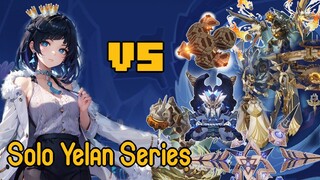 Aku melawan semua Mecha di Teyvat hanya dengan Yelan...
