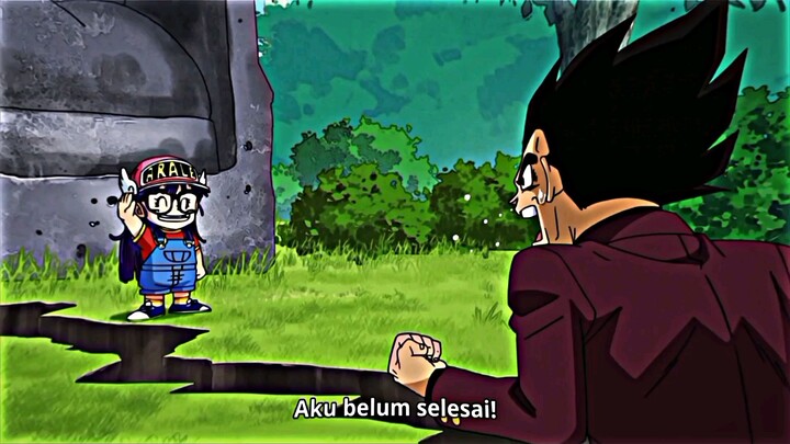 ARALE VS VEGETA | Vegeta kena mental🤣