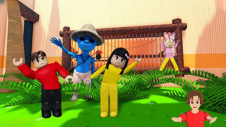 Yuta Dan Mio Tertangkap Kucing Aneh Warna Biru  ROBLOX
