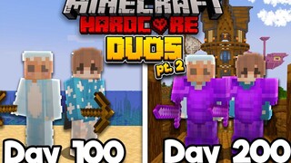 เรารอดมาได้ 200 วันใน DUO Hardcore Minecraft และนี่คือสิ่งที่เกิดขึ้น